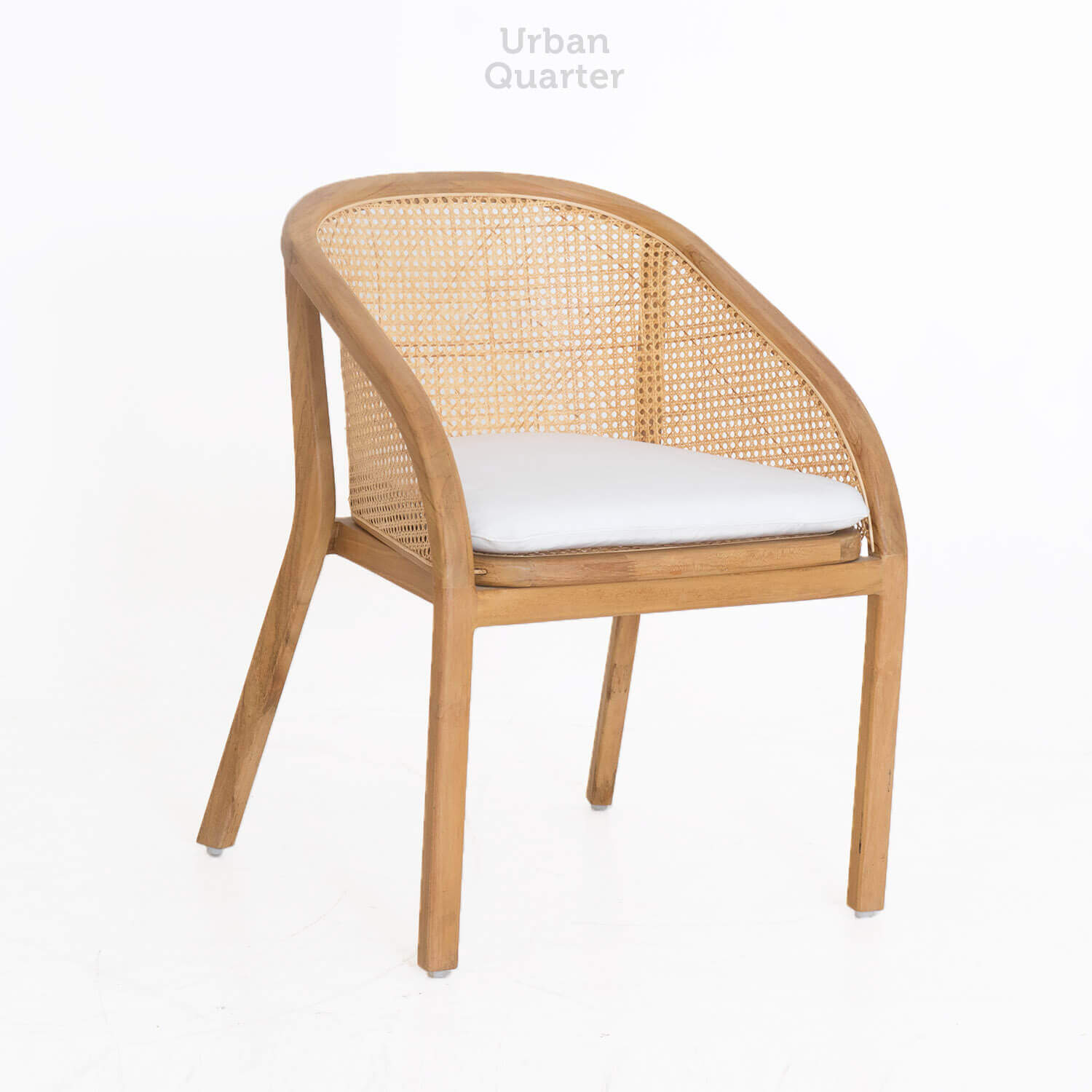 CURVE ARMCHAIR ALUM FRAME Synthetic Weave Rope