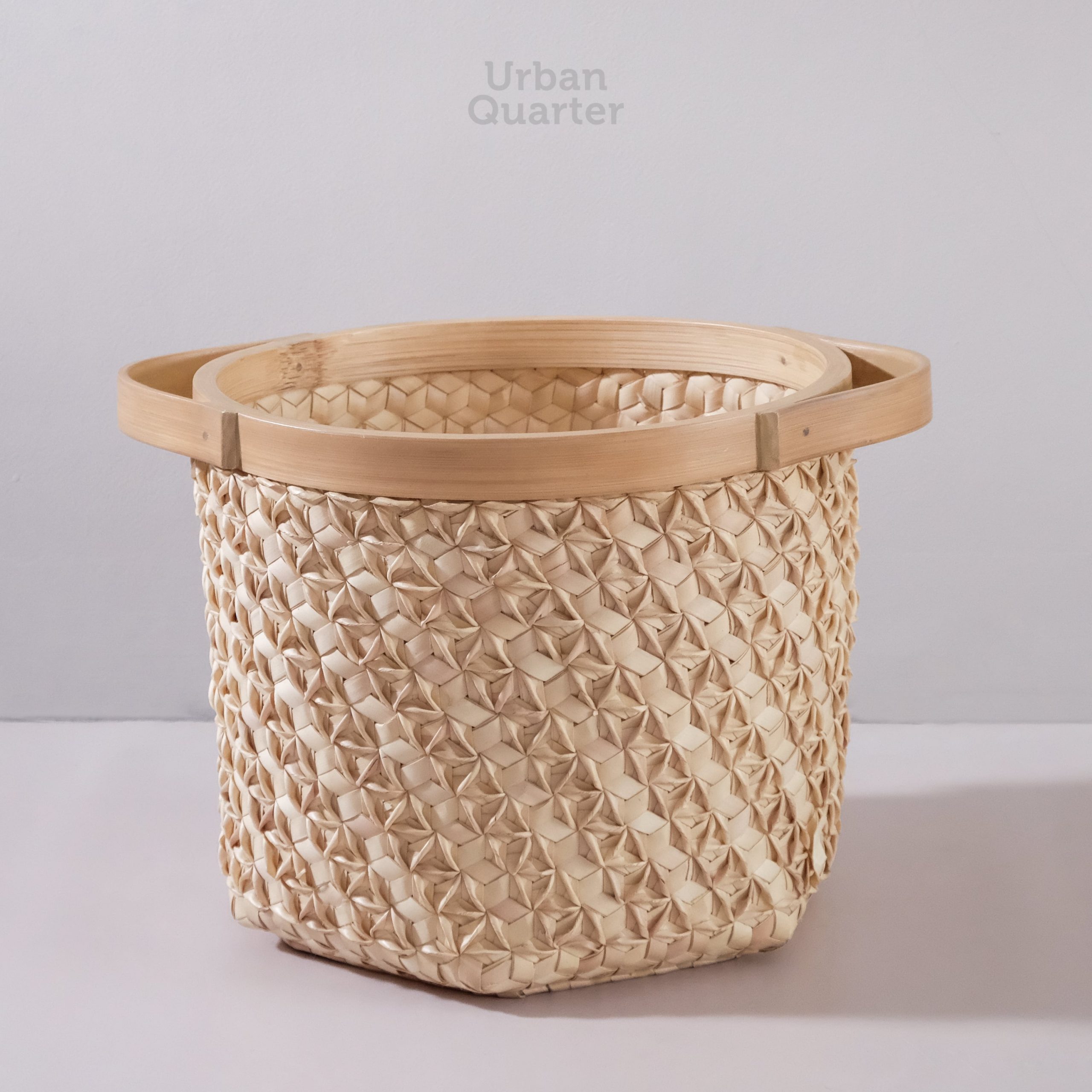 Du Anyam Sobe Handle Alu Basket - Extra Large
