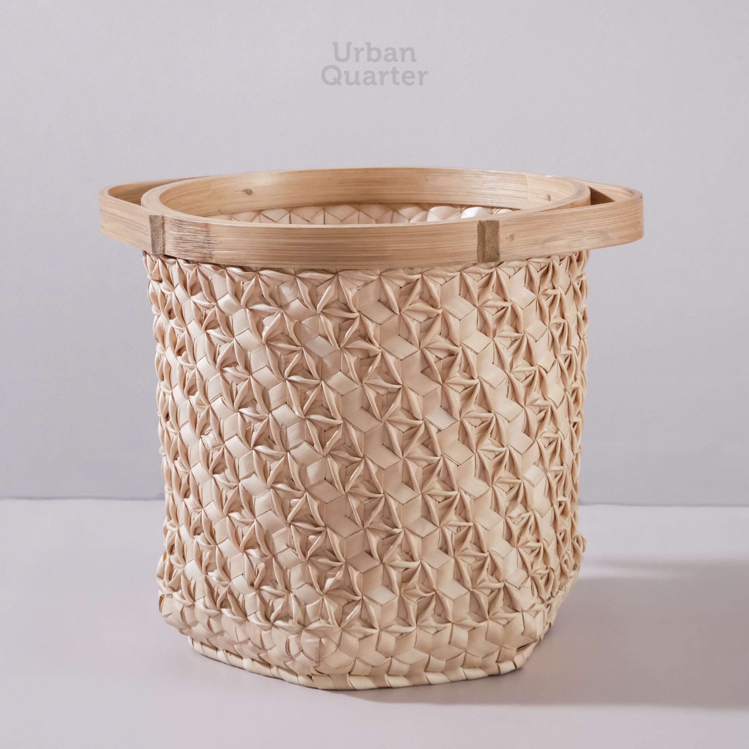 Du Anyam Sobe Handle Alu Basket - Medium