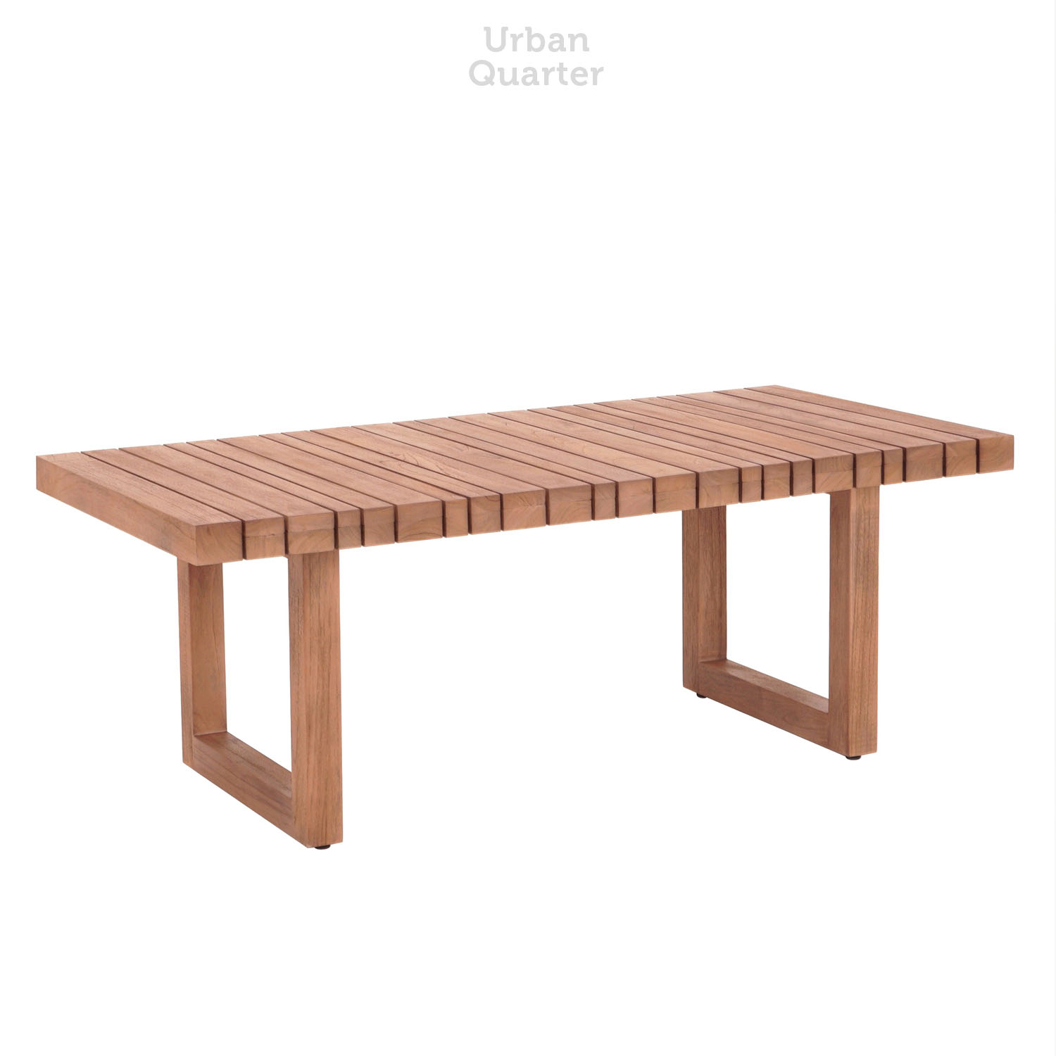 22.16730 COFFEE TABLE WITH TEAK WOOD -Overall.120x60x45cm.