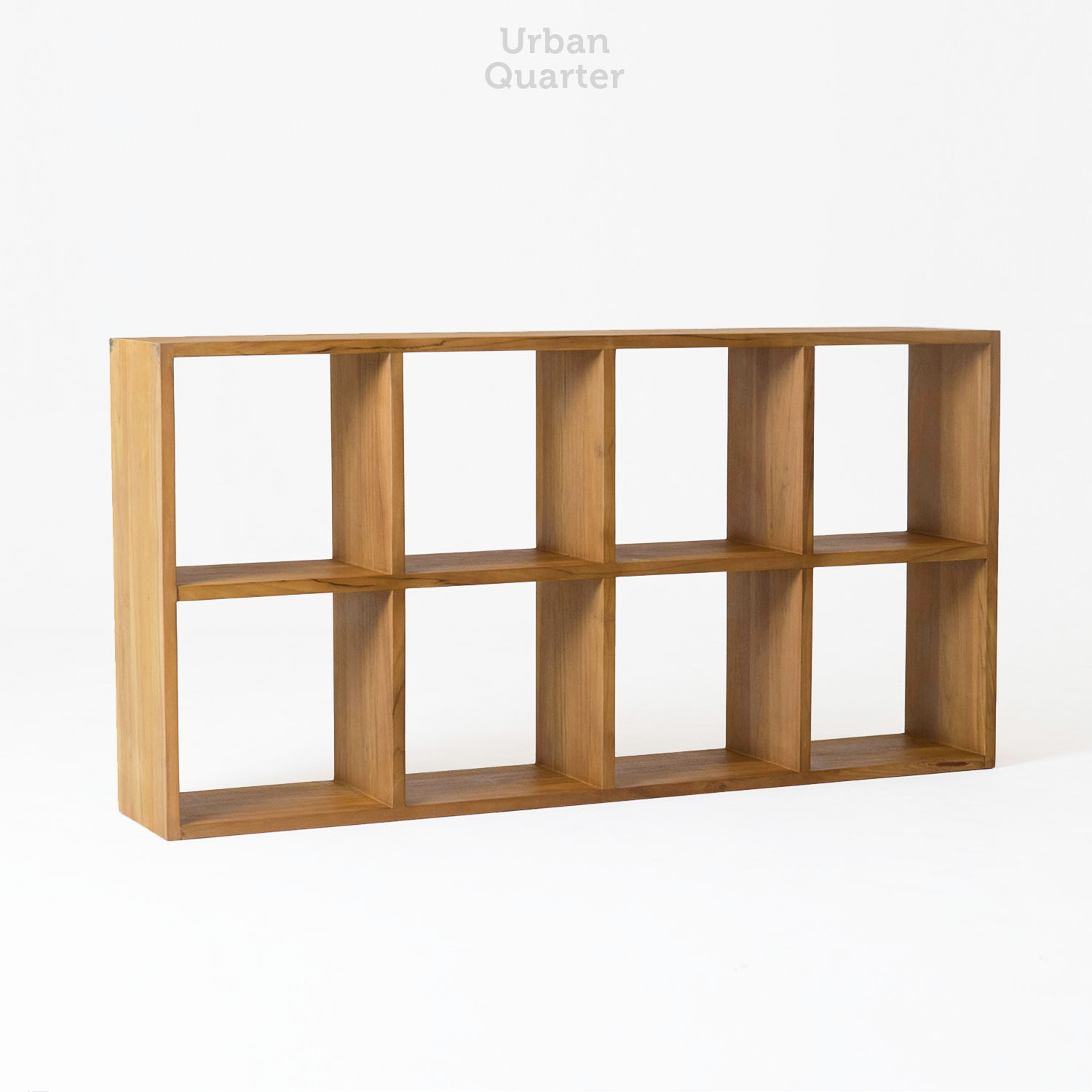 32.17940 BOOK SHELF WITH TEAK WOOD IN NATURAL H 1 FINISHED -Overall.160x28x82cm
