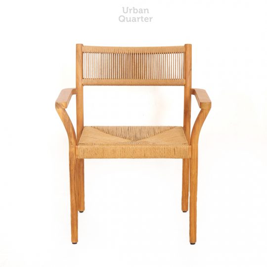 ARMCHAIR WITH TEAK