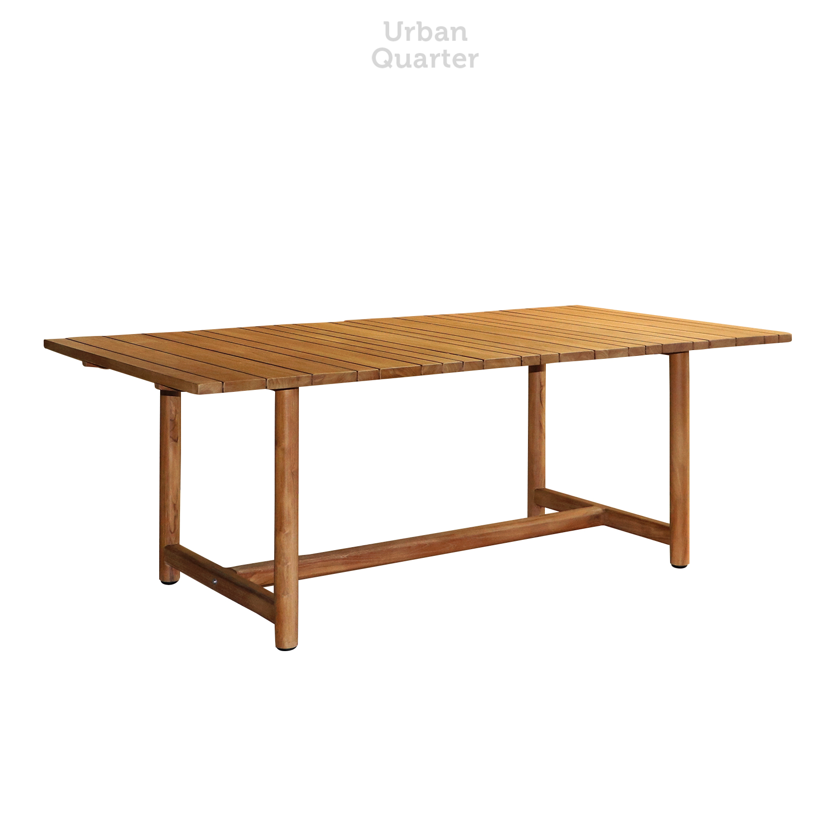 21.19308 DINING TABLE WITH TEAK WOOD-Overall.200x100x74cm_E